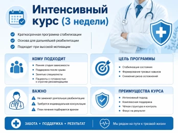 Реабилитация за 21 день в Старой Купавне